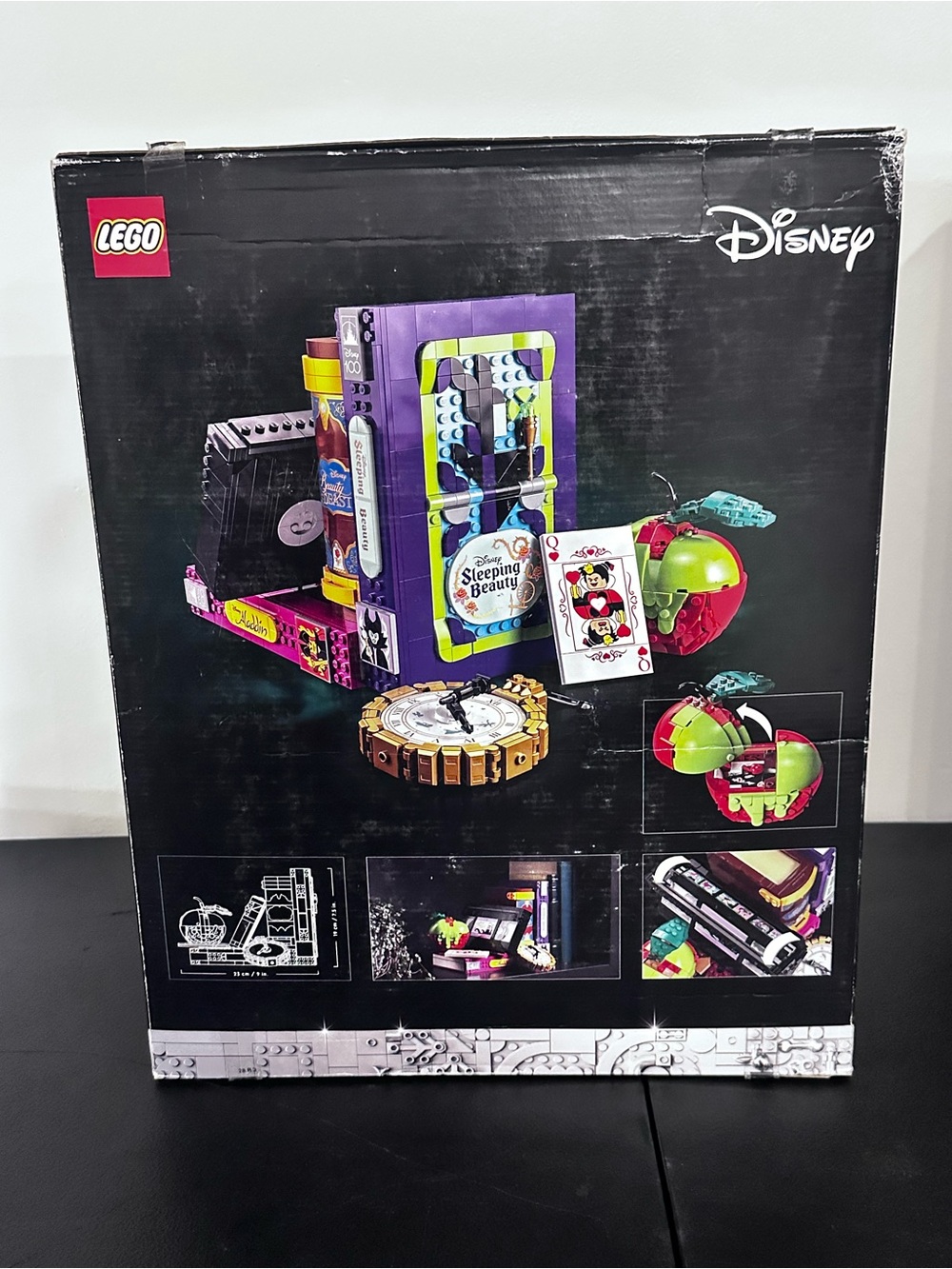 LEGO 43227 Disney Villain Icons 100th Anniversary Set Building Kit 1540 pcs
